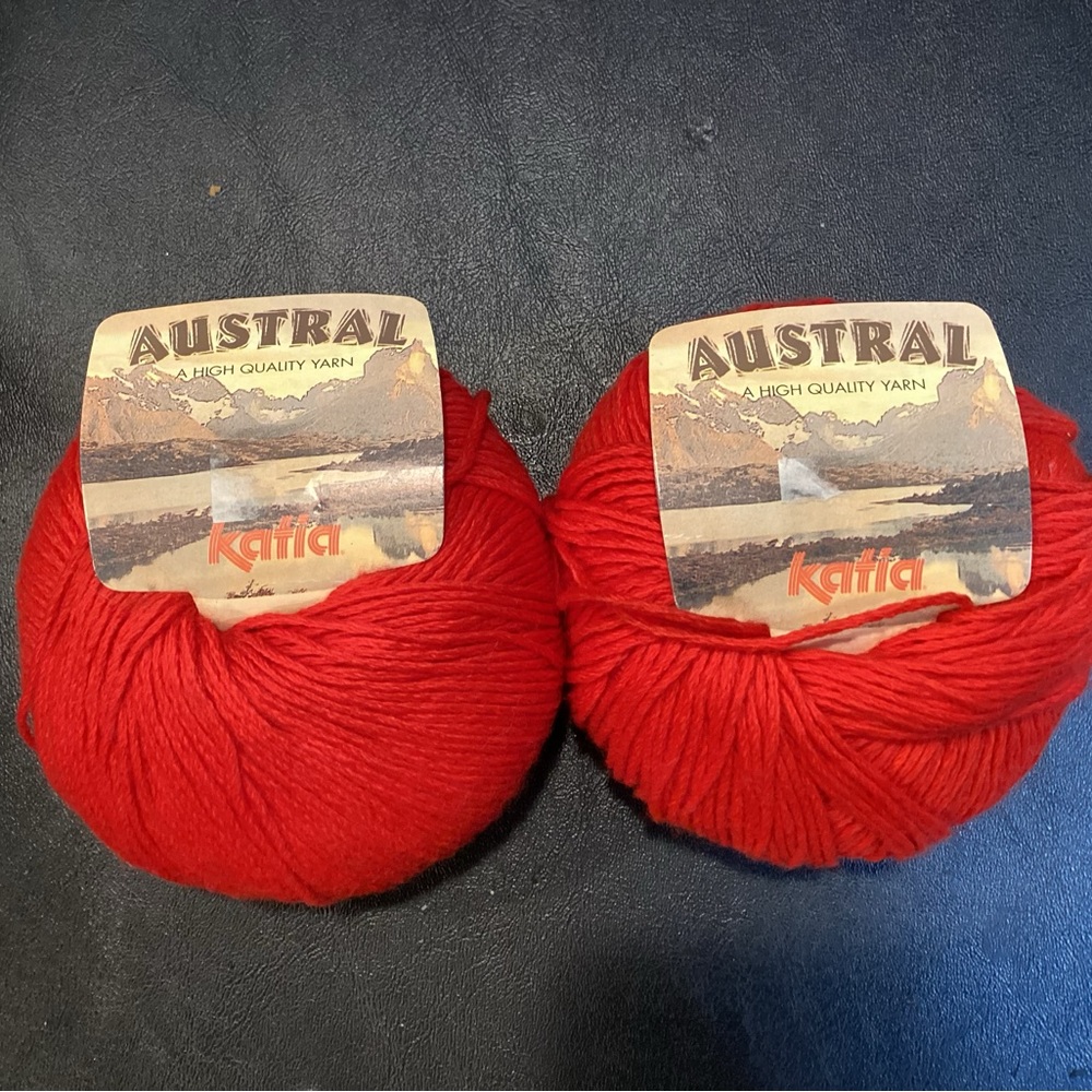 2 skein lot of austral by Katia